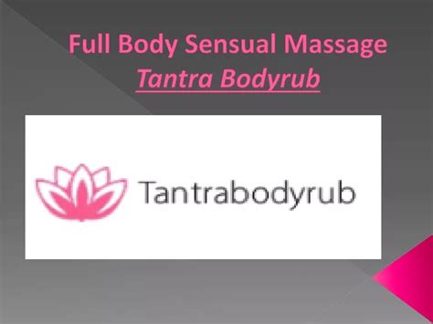 Full Body Sensual Massage Erotic massage Shimonoseki